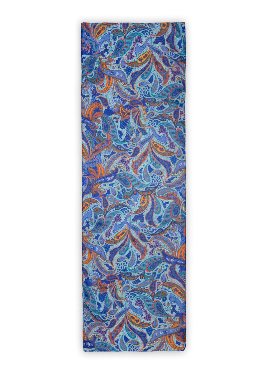 Schal aus recyceltem Polyester mit floralem Motiv