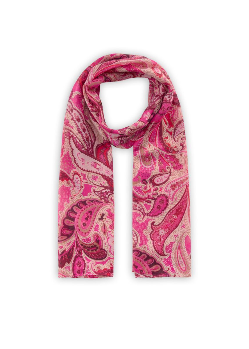 Schal aus recyceltem Polyester mit floralem Motiv