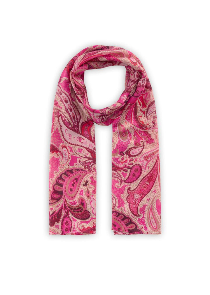 Schal aus recyceltem Polyester mit floralem Motiv