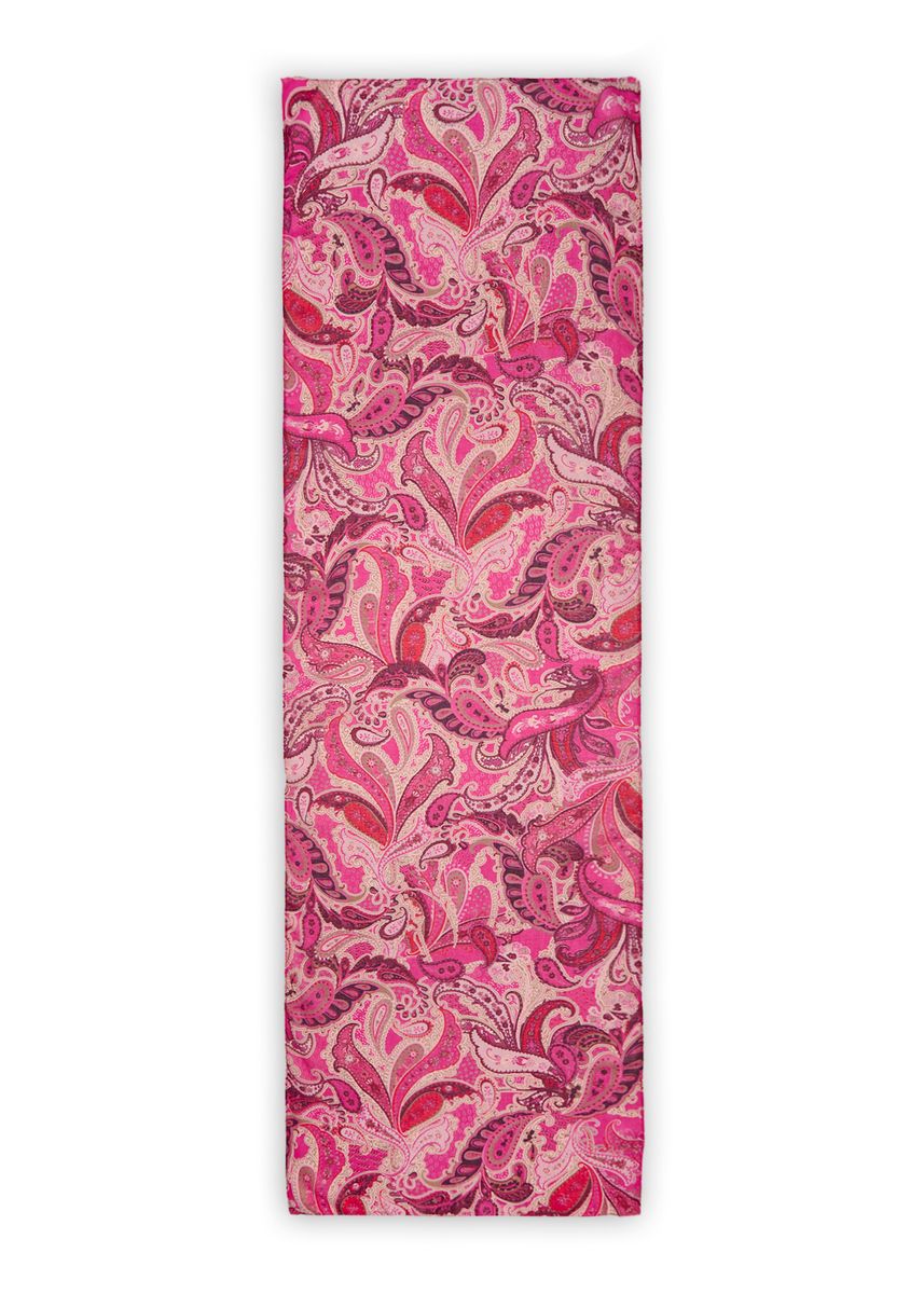 Schal aus recyceltem Polyester mit floralem Motiv