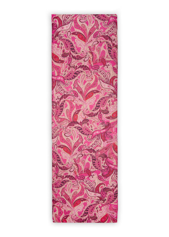 Schal aus recyceltem Polyester mit floralem Motiv