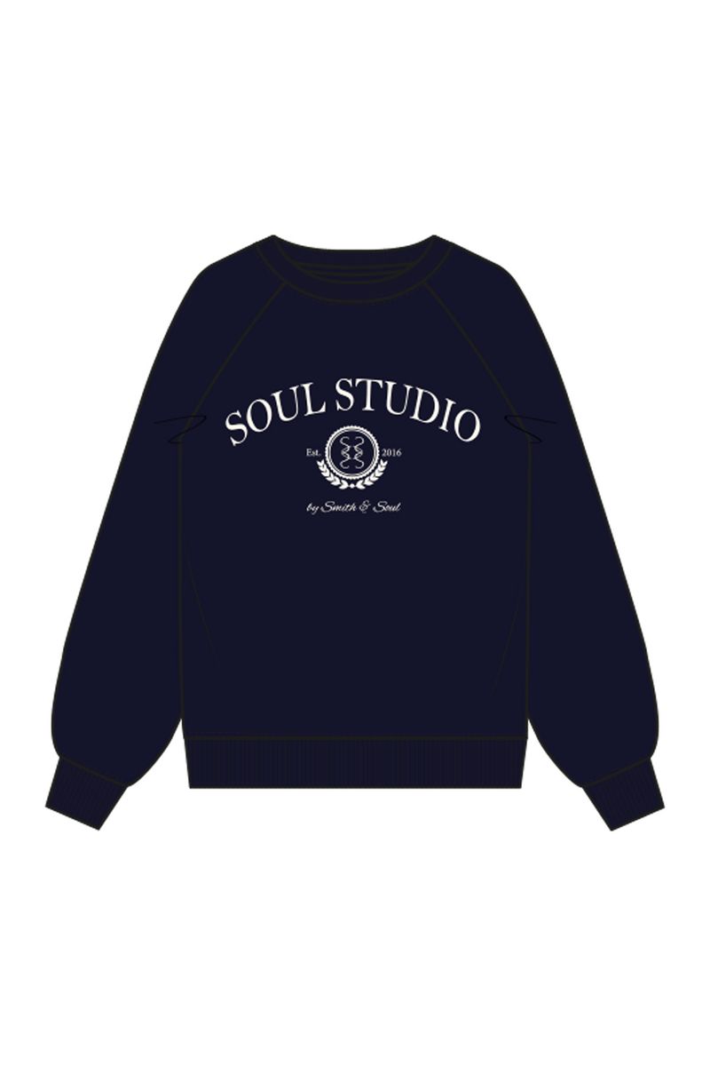 Sweatshirt College Emblem