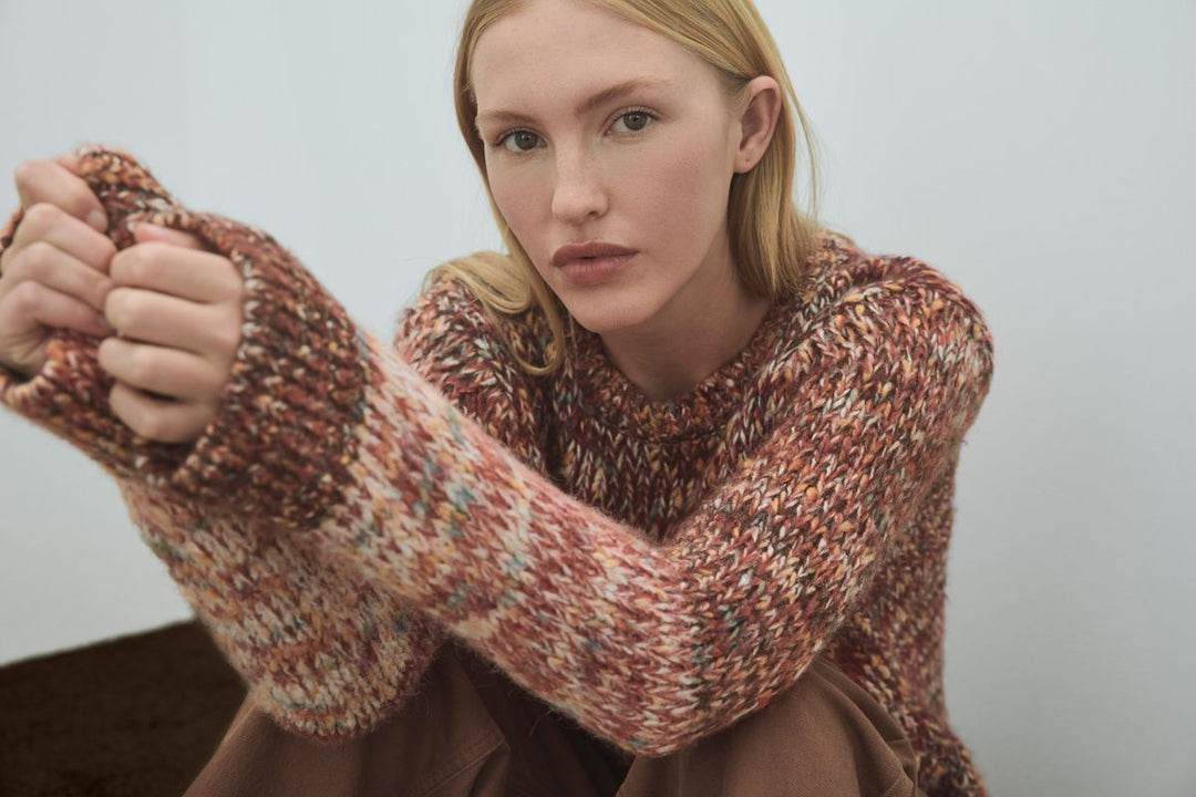 VICHEA BOATNECK L/S KNIT TOP/BFS