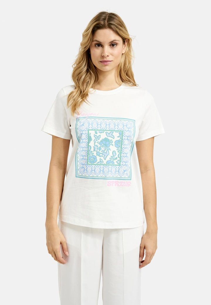 T-Shirt Scarf Print