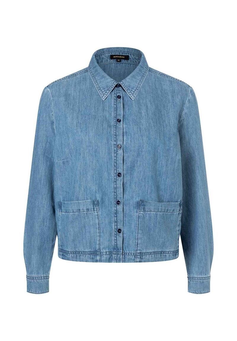 verkürzte Jeansbluse Frühjahrs-Kollektion