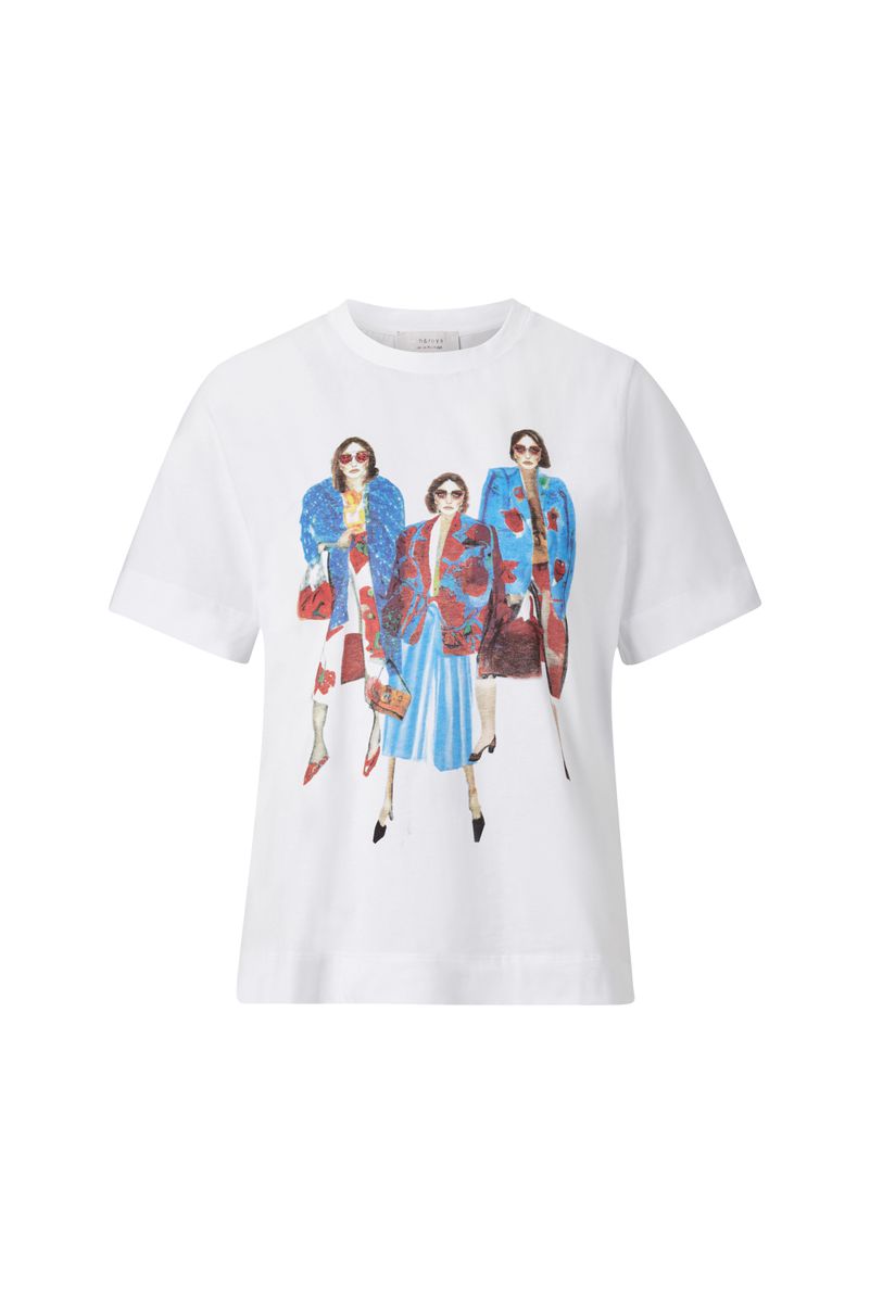 easy fit T-Shirt women print