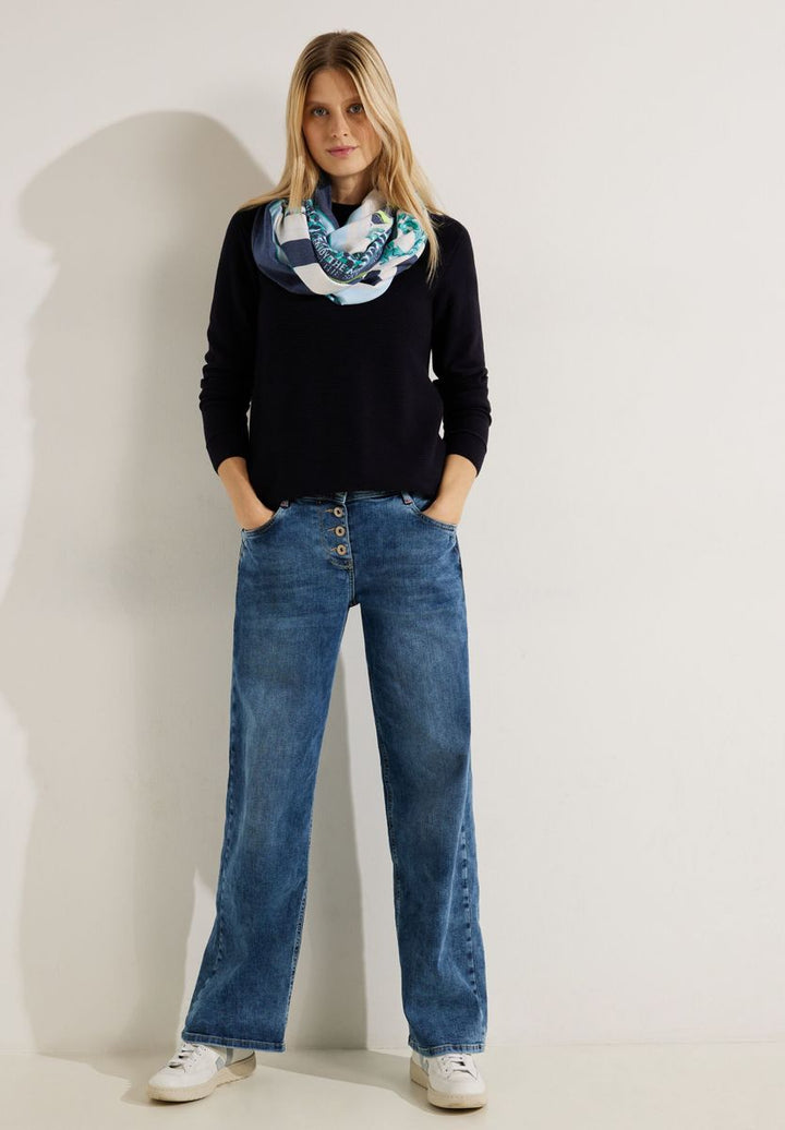 Cosy Print Loopschal