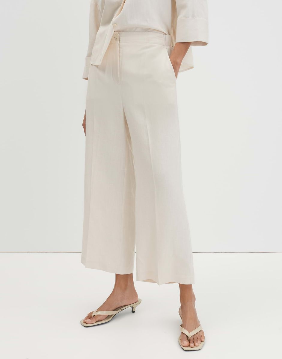 Celino cropped linen
