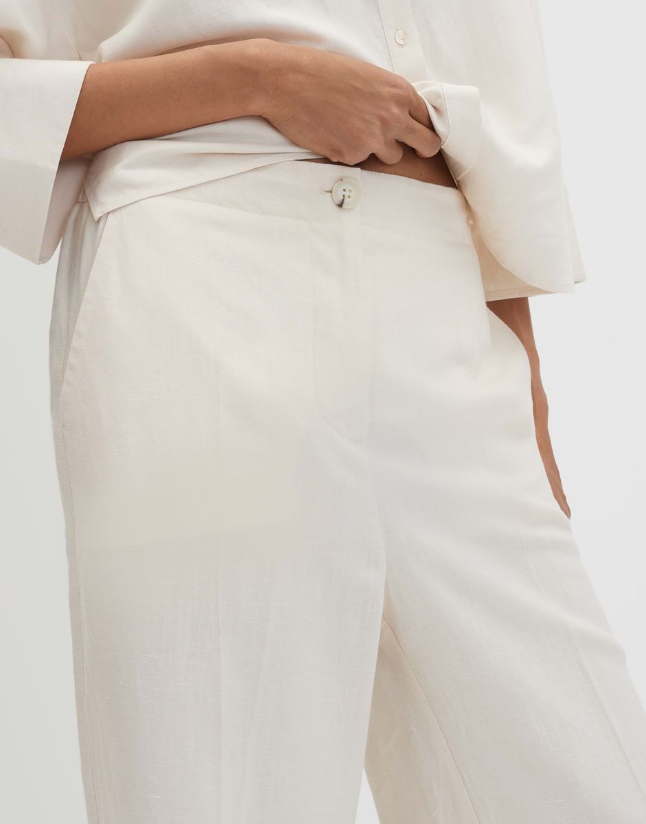 Celino cropped linen