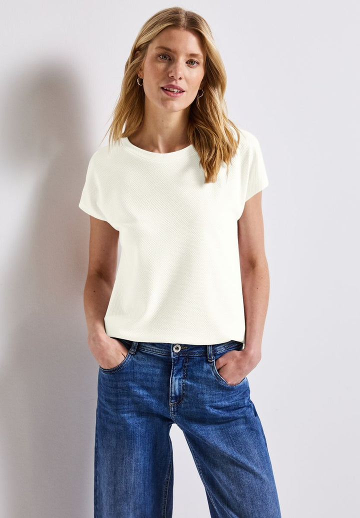 Shirt mit feiner Struktur