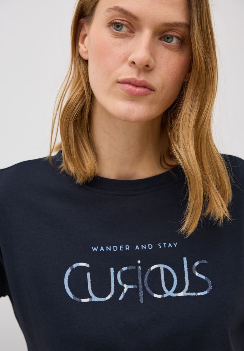 T-Shirt mit Wording