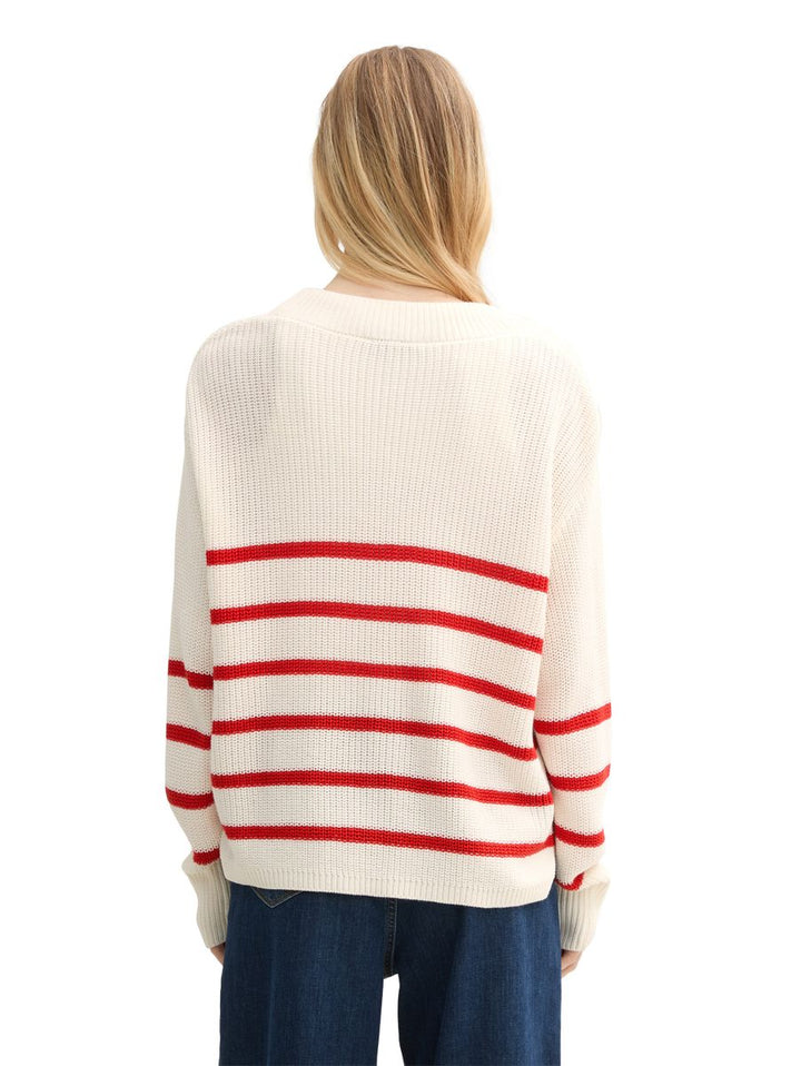 Cardigan mit V-Ausschnitt