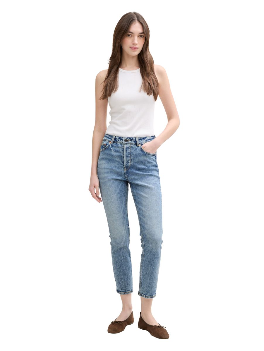 TTLOTTE SLIM STRAIGHT Jeans mit High Waist