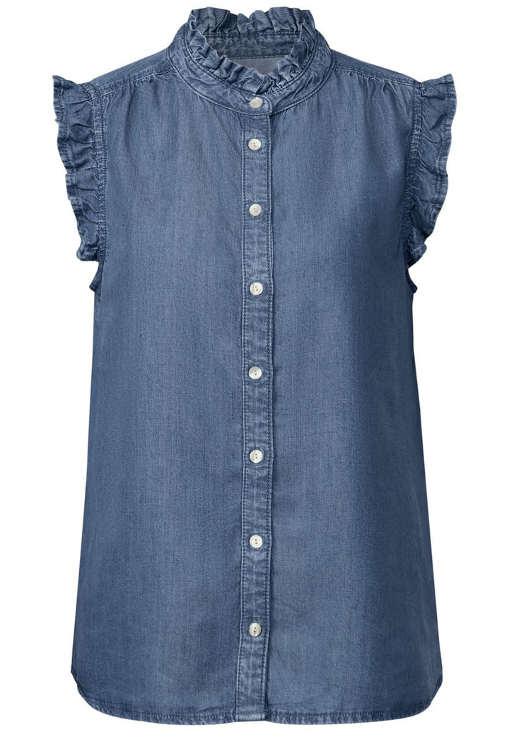 Bluse mit Rüschendetails