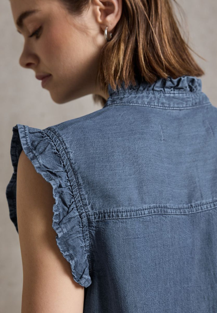 Bluse mit Rüschendetails