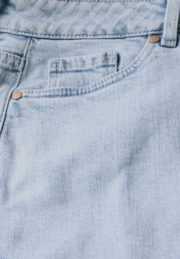 Jeansrock im Bleached-Look