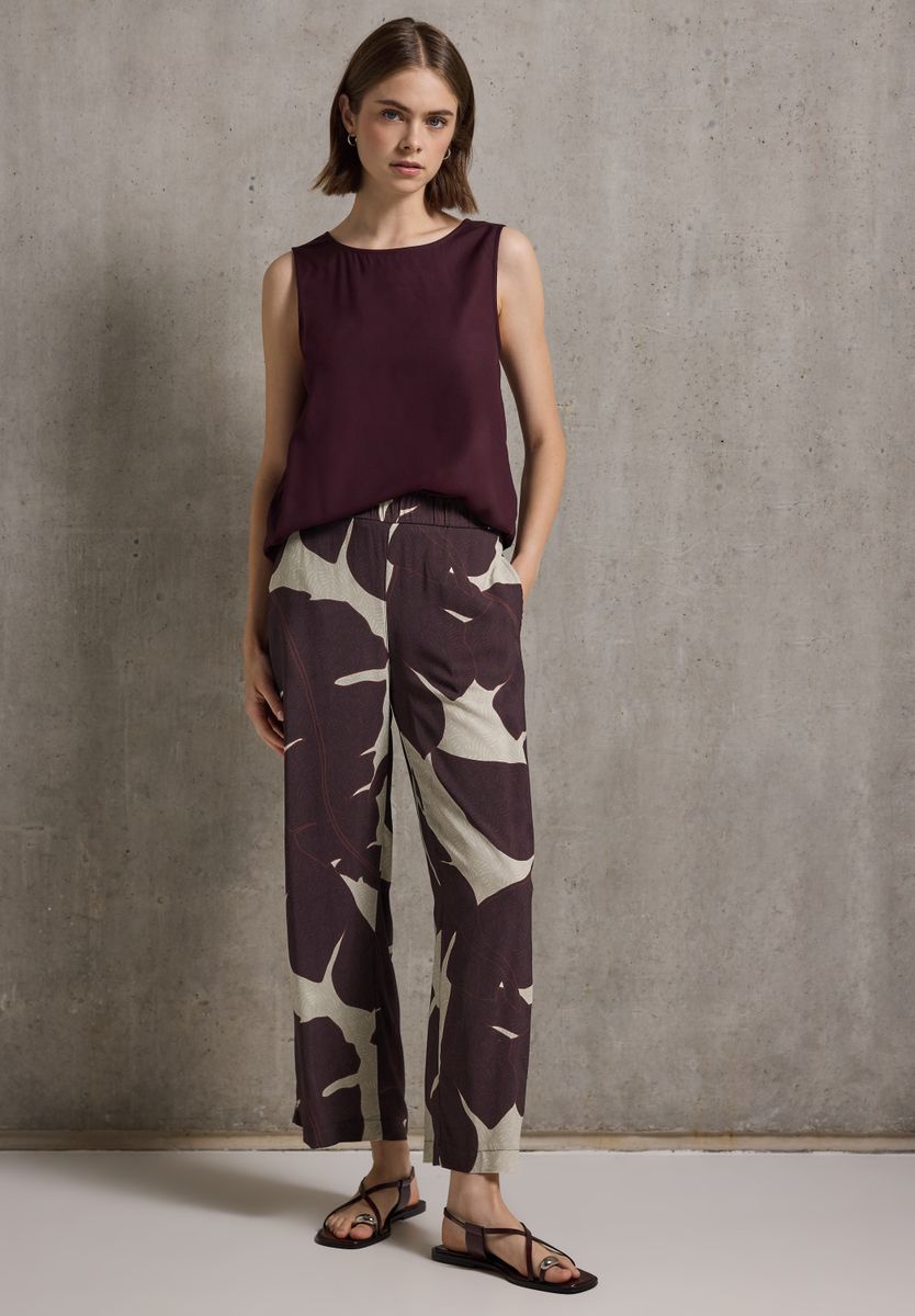 Gemusterte Culotte