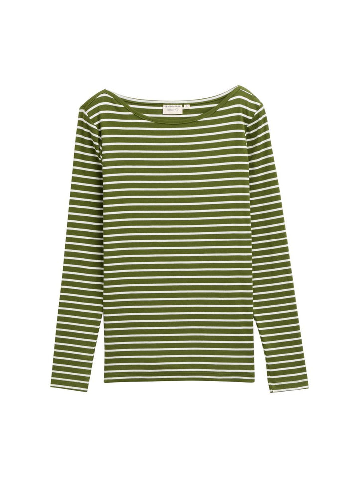 Langarmshirt mit Streifenmuster