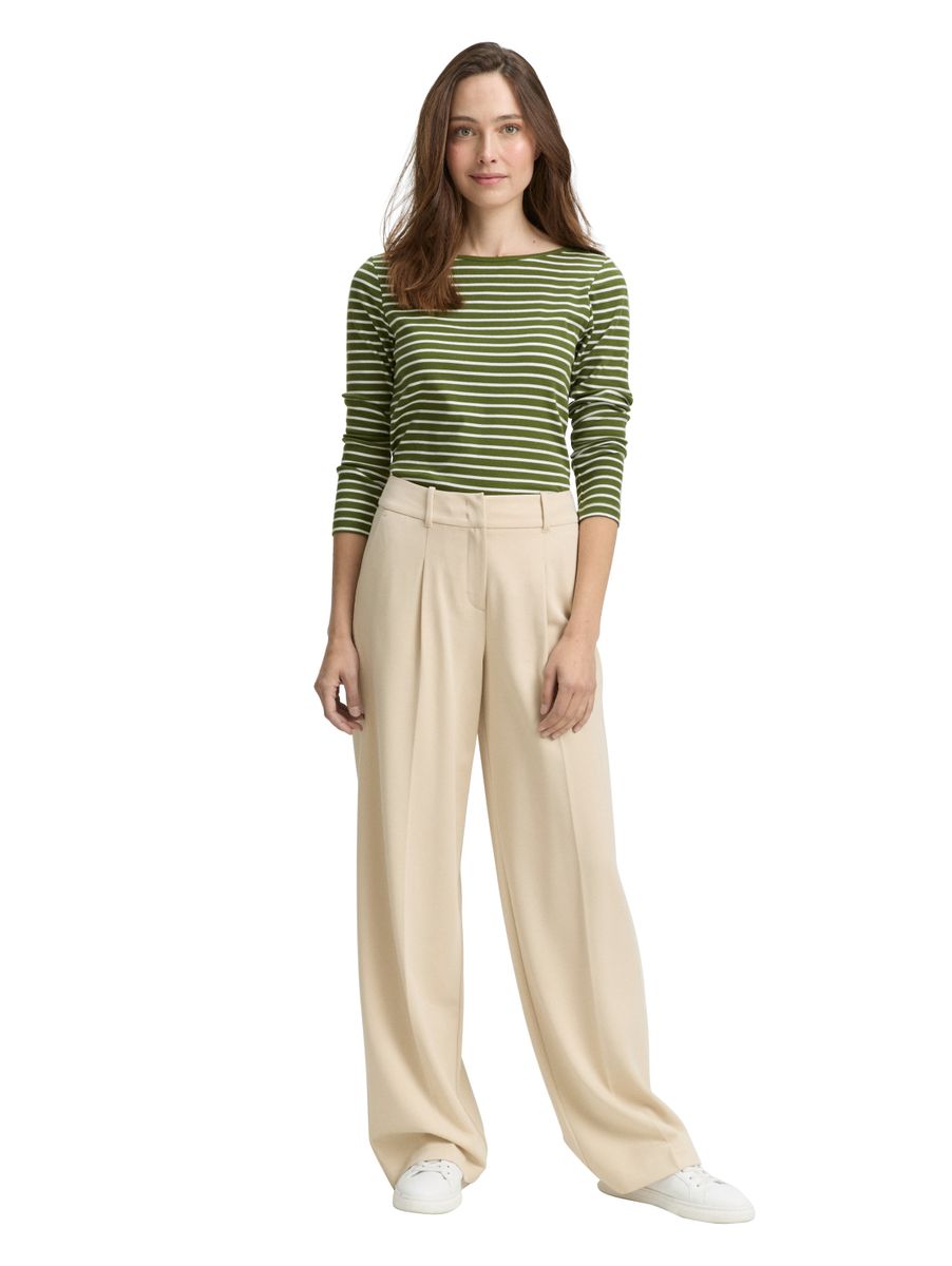 Langarmshirt mit Streifenmuster