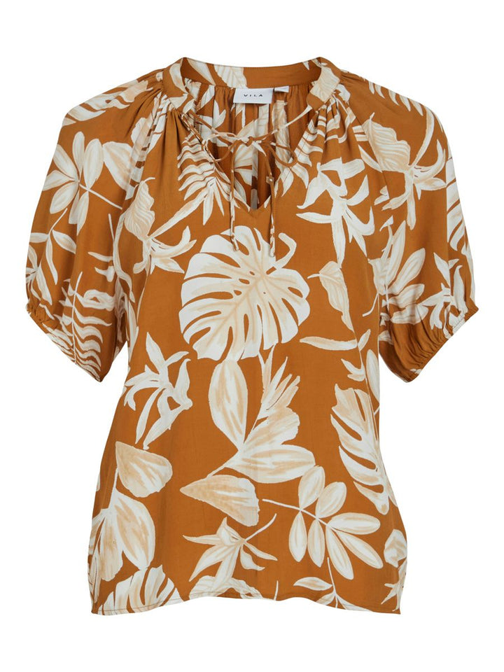 VITANTAN BRI S/S V-NECK TOP