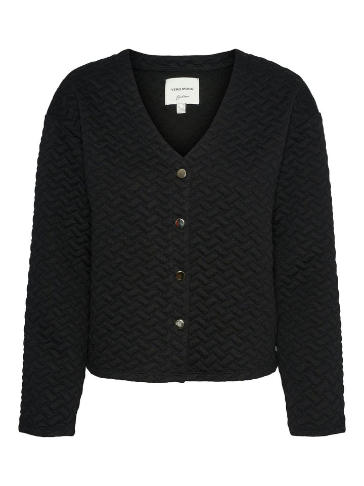VMVINNIE L/S QUILTED CARDIGAN JRS BTQ GA