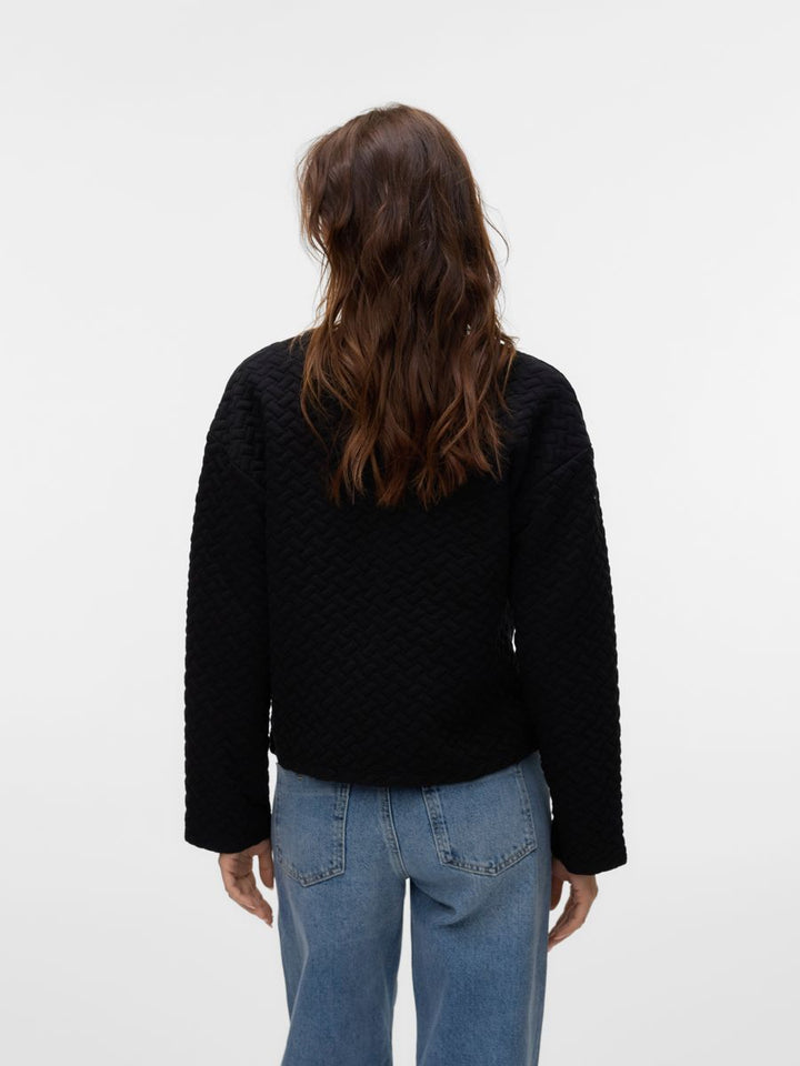 VMVINNIE L/S QUILTED CARDIGAN JRS BTQ GA