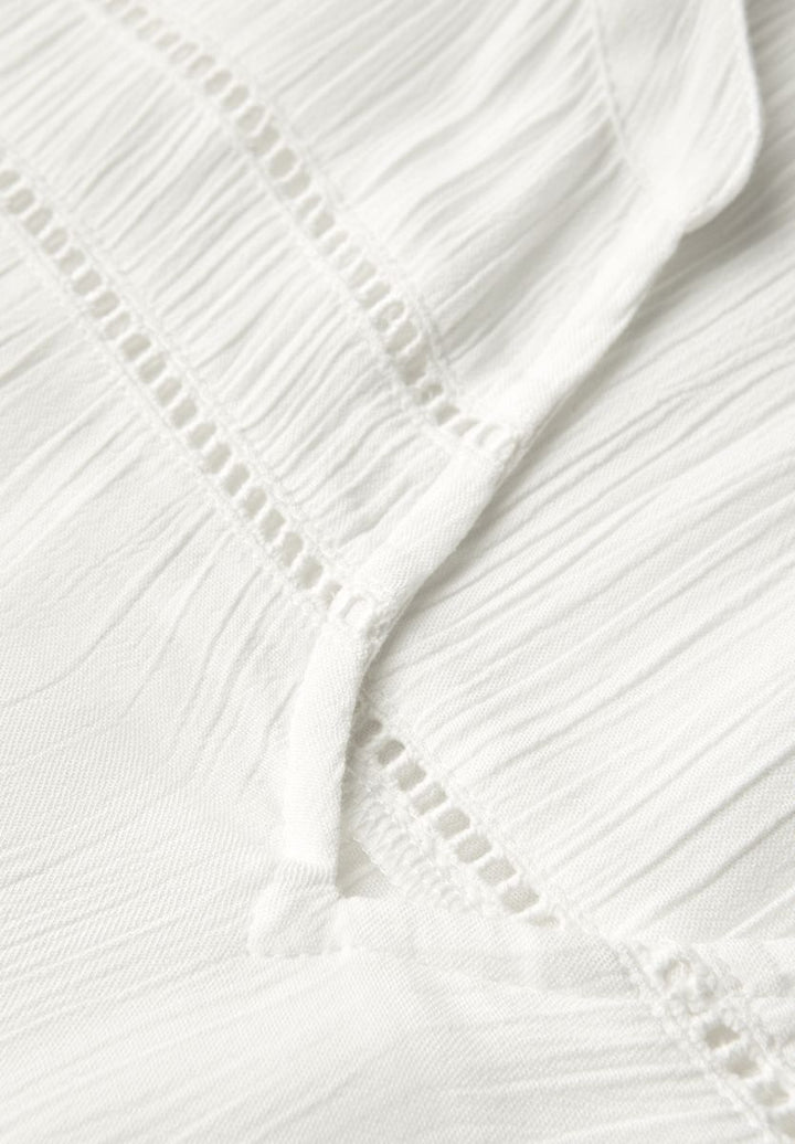 Crinkle Blusentop mit Tape
