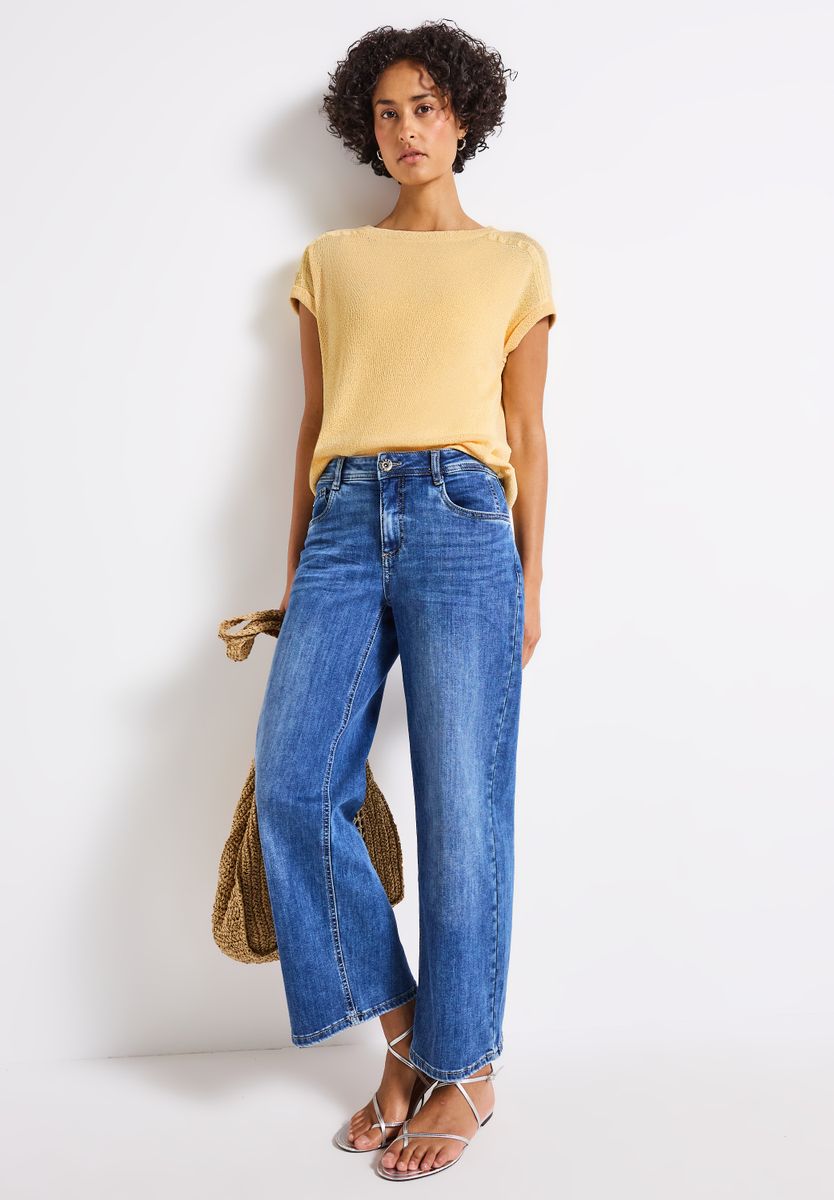 Strick-Look T-Shirt