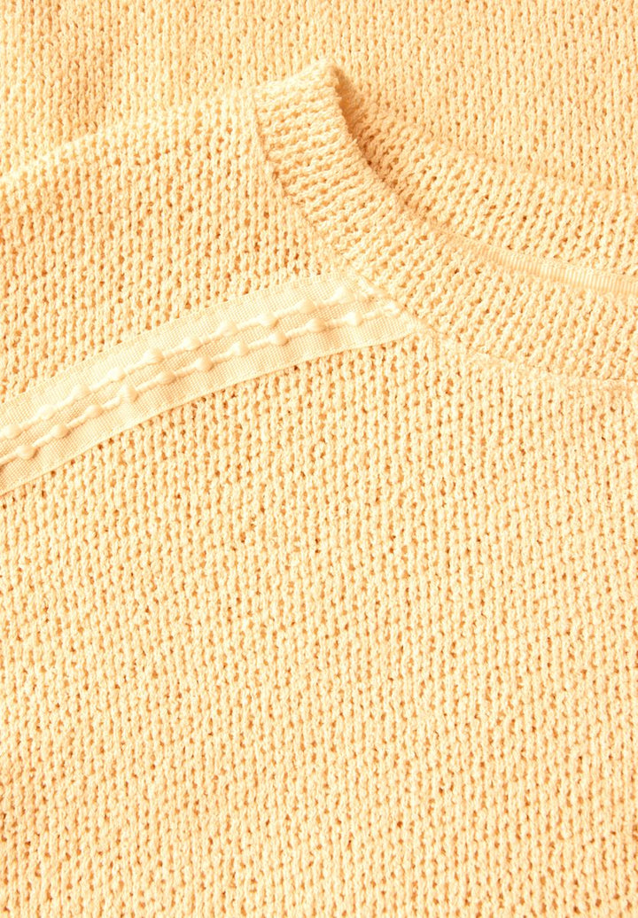 Strick-Look T-Shirt
