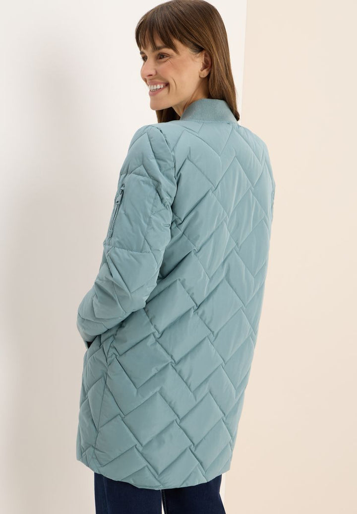 Langer Stepp-Blouson