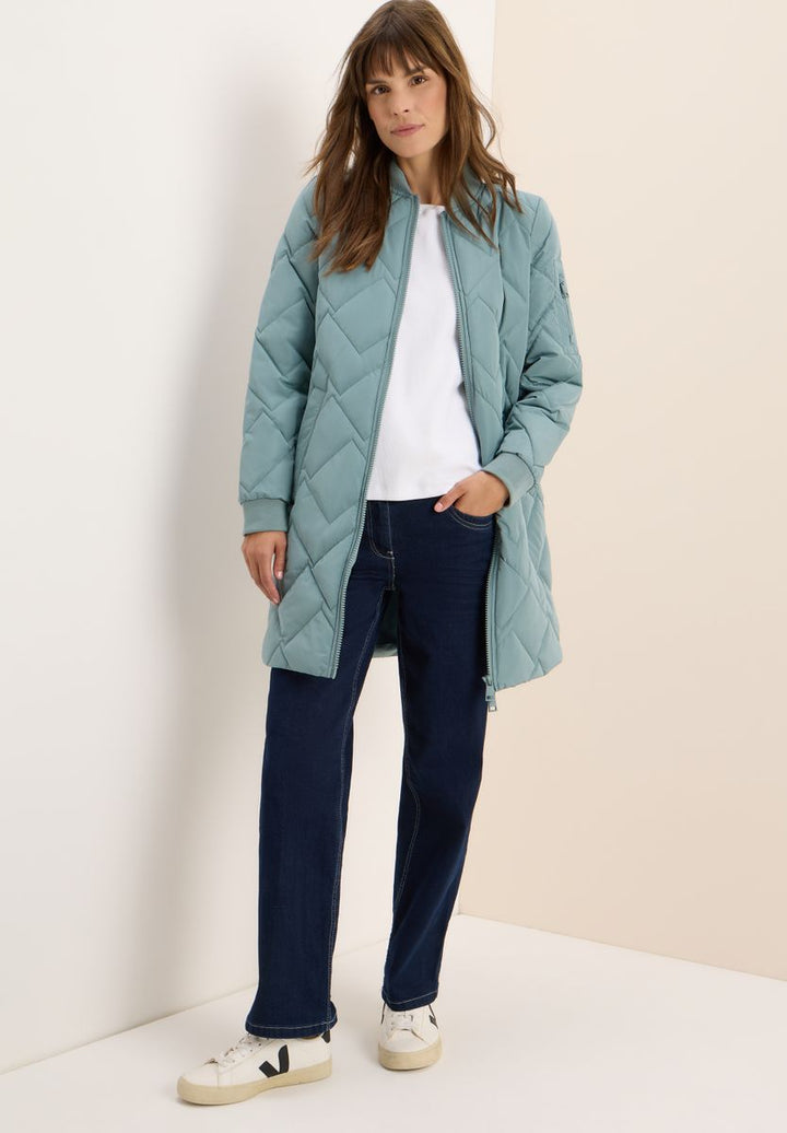 Langer Stepp-Blouson