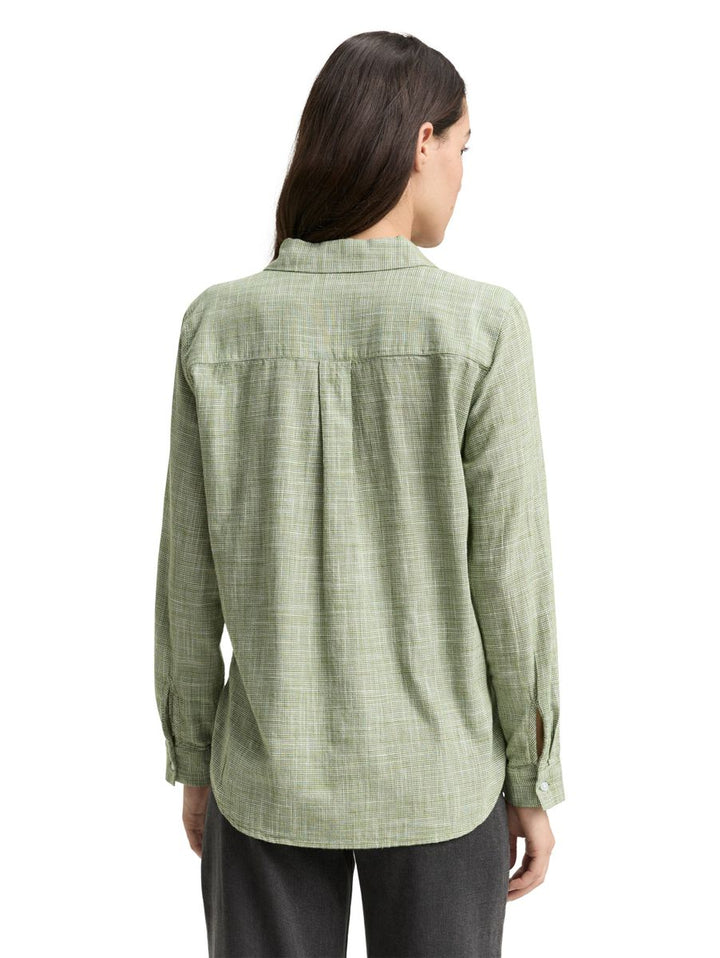Bluse mit Brusttaschen