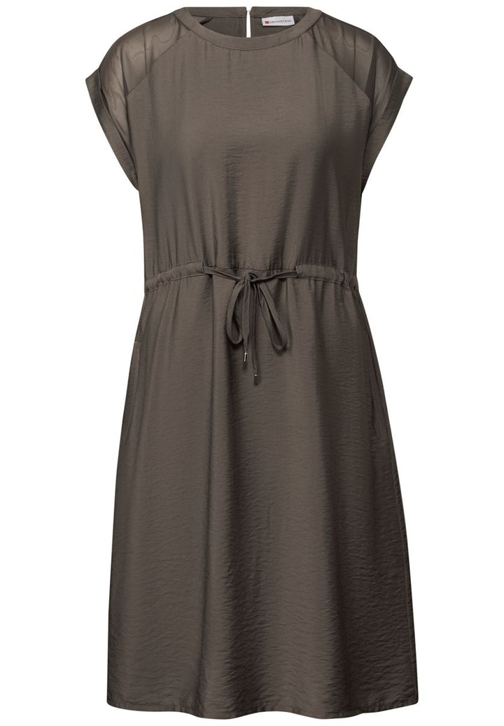 Kleid mit Mesh-Details