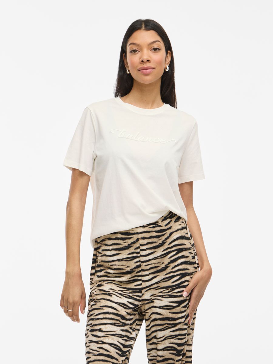 VISYBIL BALANCE EMB O-NECK S/S T-SHIRT