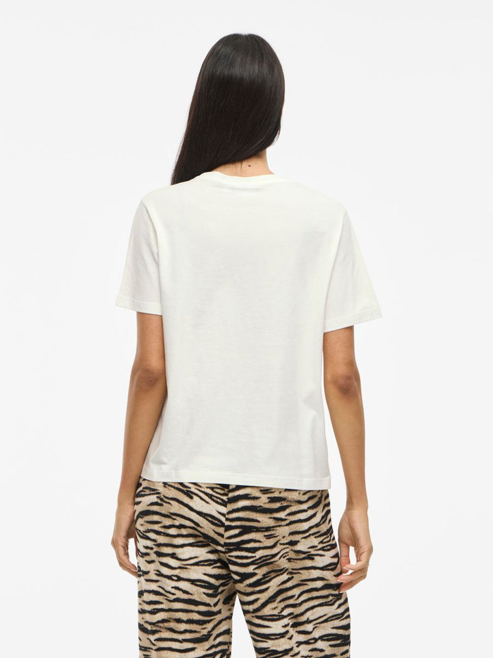 VISYBIL BALANCE EMB O-NECK S/S T-SHIRT
