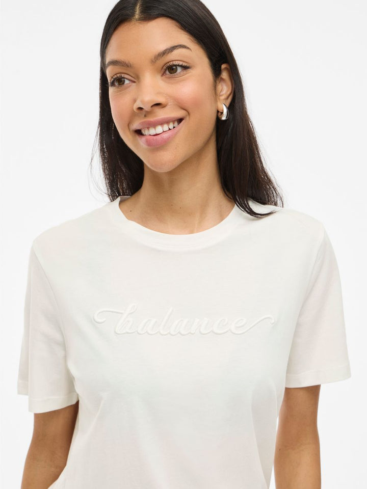 VISYBIL BALANCE EMB O-NECK S/S T-SHIRT