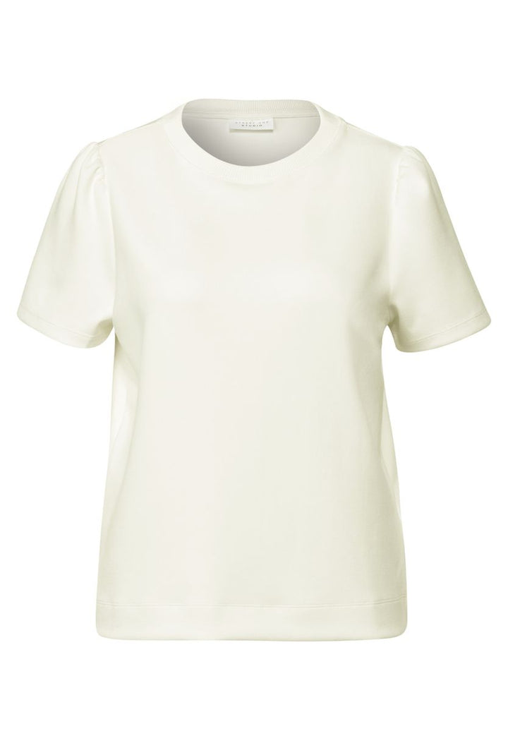T-Shirt mit Puffärmeln