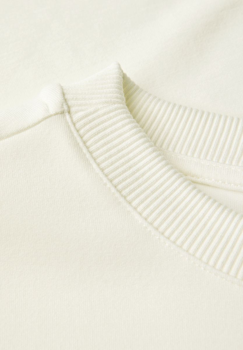 T-Shirt mit Puffärmeln