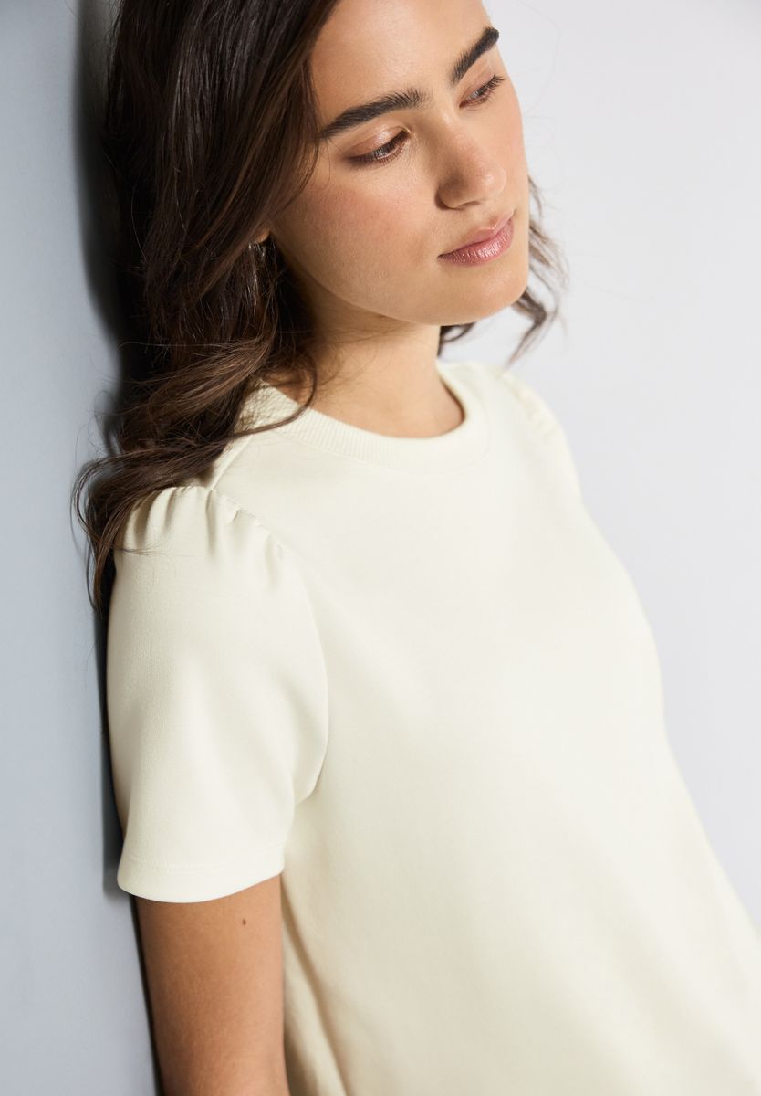 T-Shirt mit Puffärmeln