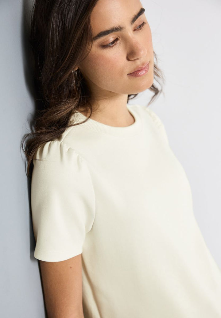 T-Shirt mit Puffärmeln