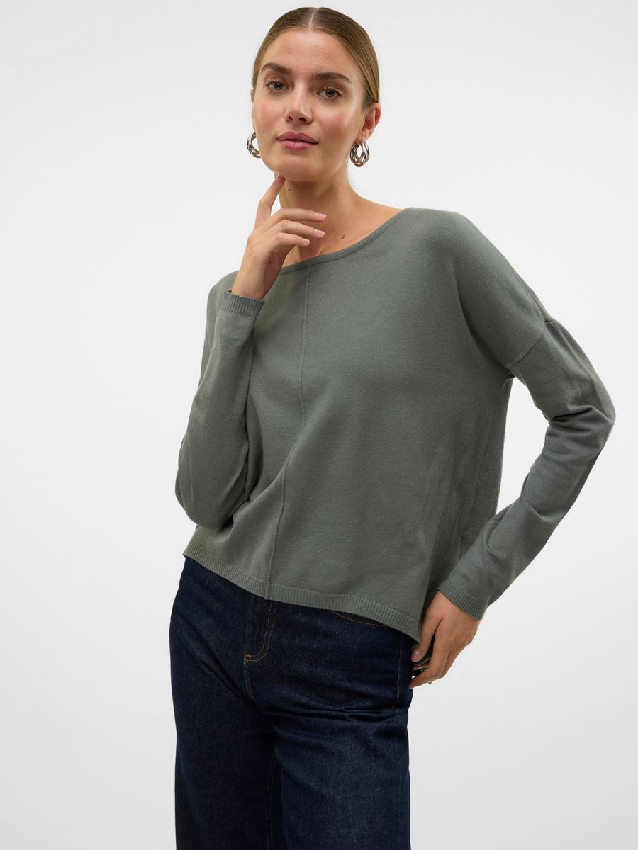 VMBREEZE AURA LS ZIPPER BLOUSE NOOS