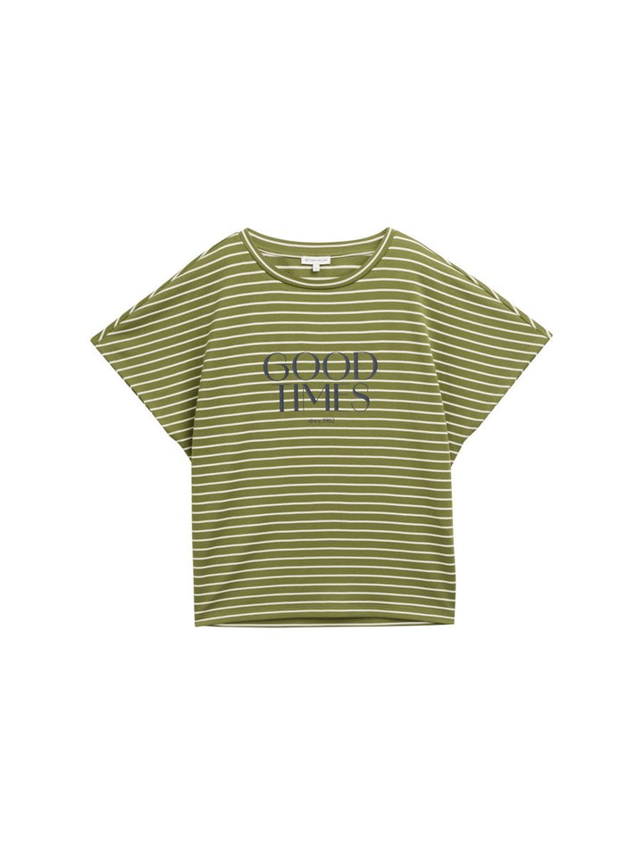 T-Shirt mit Streifenmuster