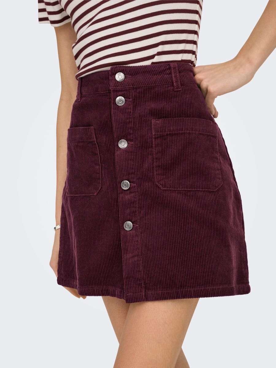 JDYSHIRAZ CORDUROY SKIRT PNT NOOS