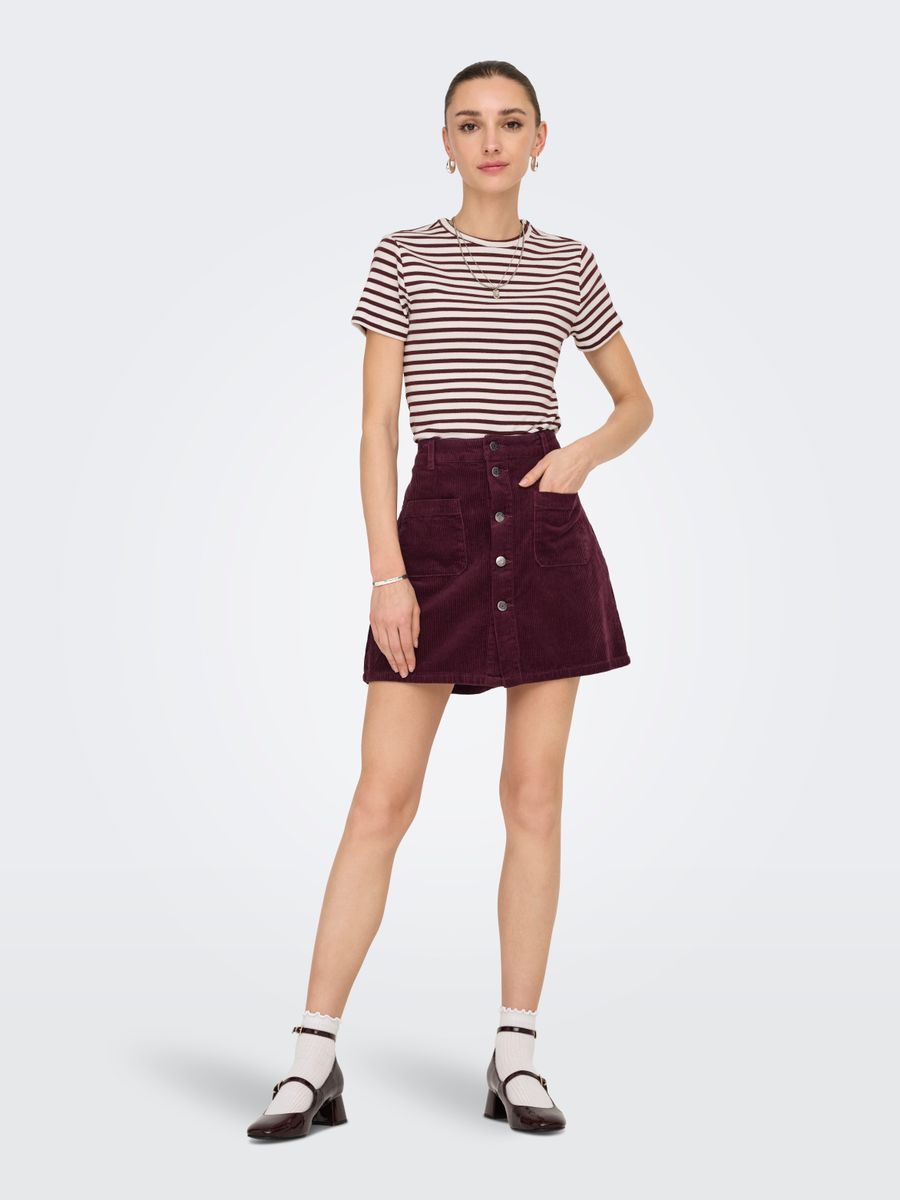 JDYSHIRAZ CORDUROY SKIRT PNT NOOS