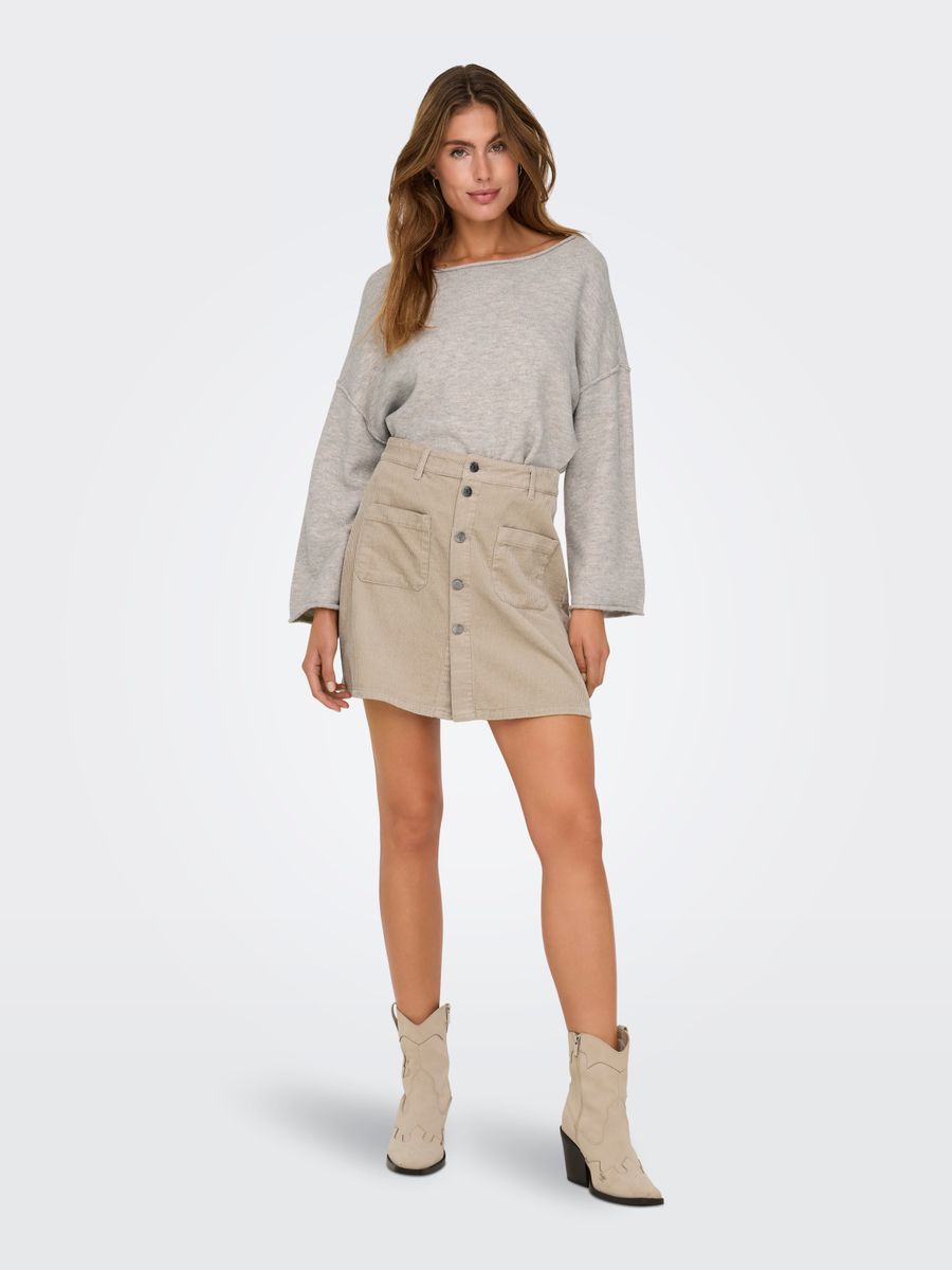 JDYSHIRAZ CORDUROY SKIRT PNT NOOS