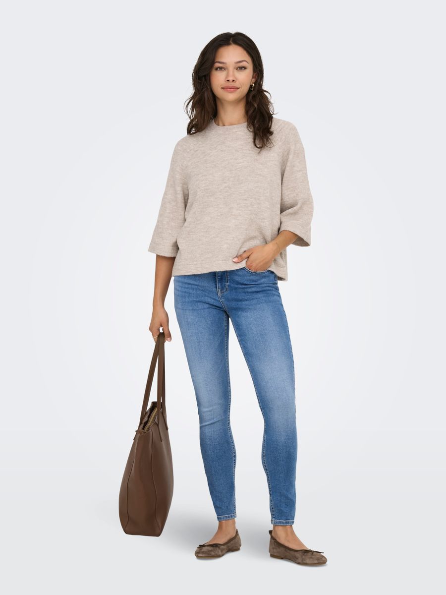 ONLSIMONI 3/4 PULLOVER KNT NOOS