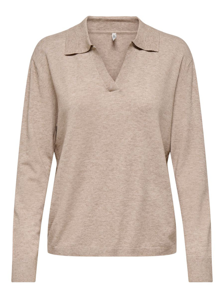 ONLIBI LIFE LS POLO PULLOVER KNT NCA