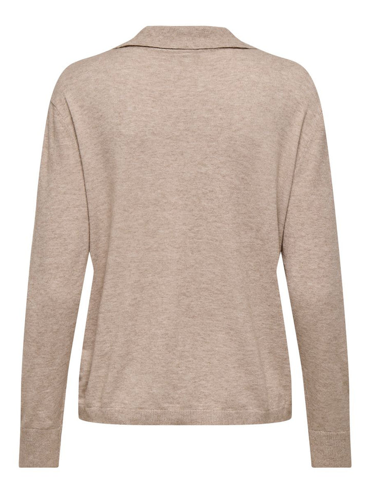 ONLIBI LIFE LS POLO PULLOVER KNT NCA