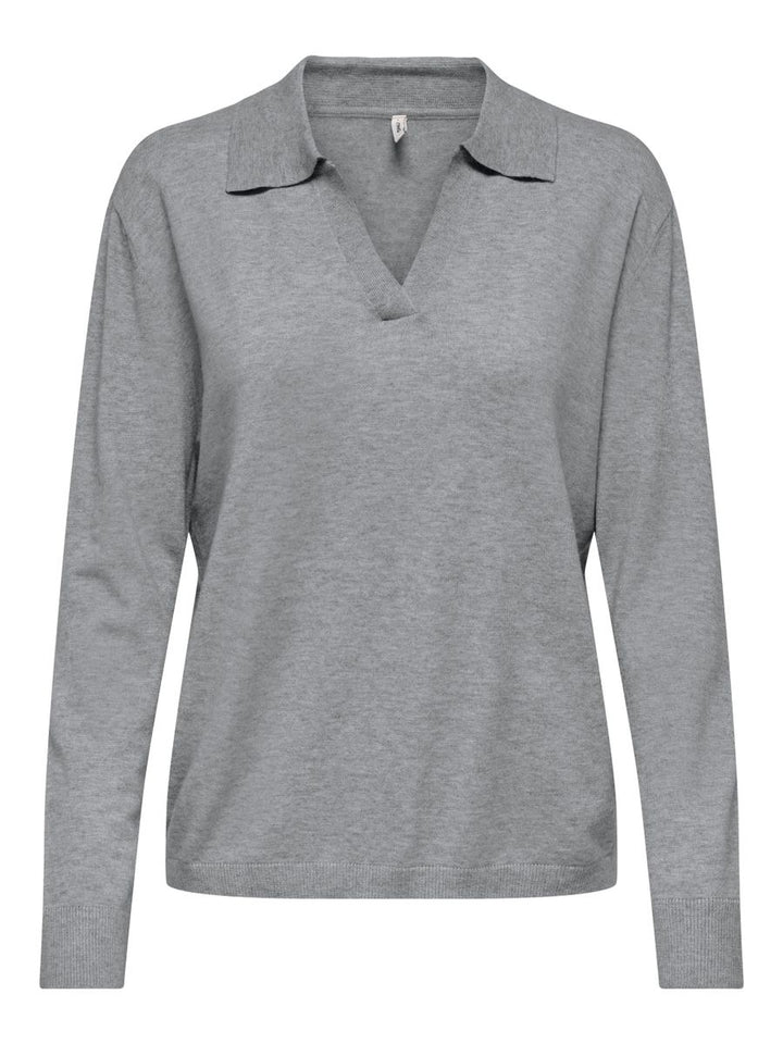ONLIBI LIFE LS POLO PULLOVER KNT NCA