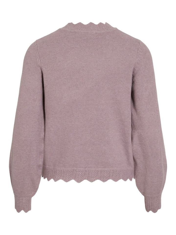 VINIKOLINA O-NECK L/S KNIT TOP - NOOS